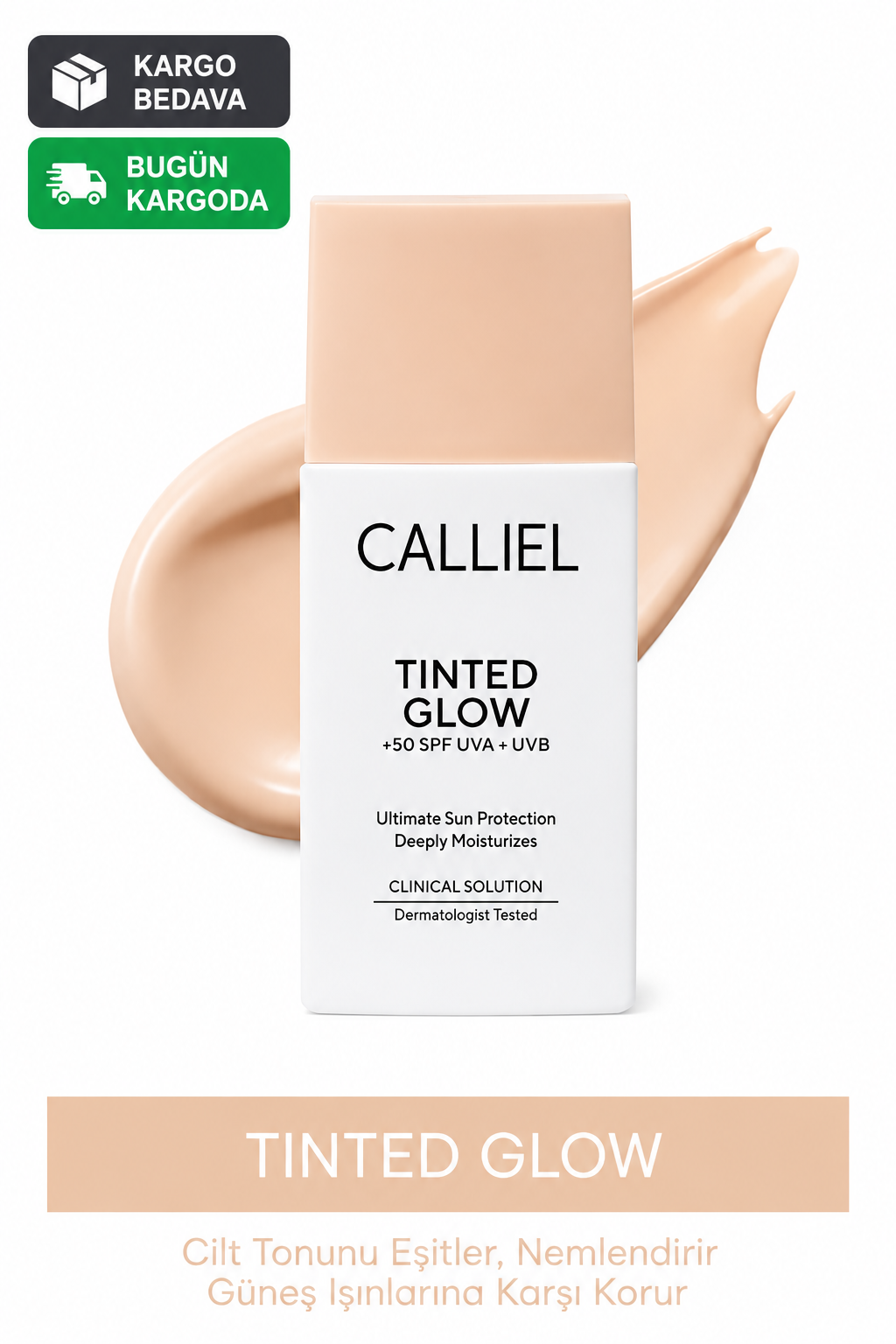 Günlük Renkli Likit Güneş Kremi Hafif Yapı Ton Eşitleyen +SPF 50 – 01 - 50 ml